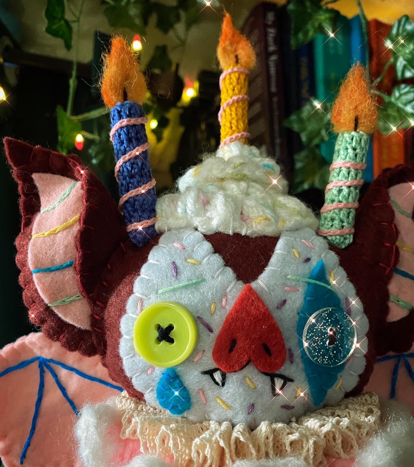 BIRTHDAY CLOWN BAT PLUSH