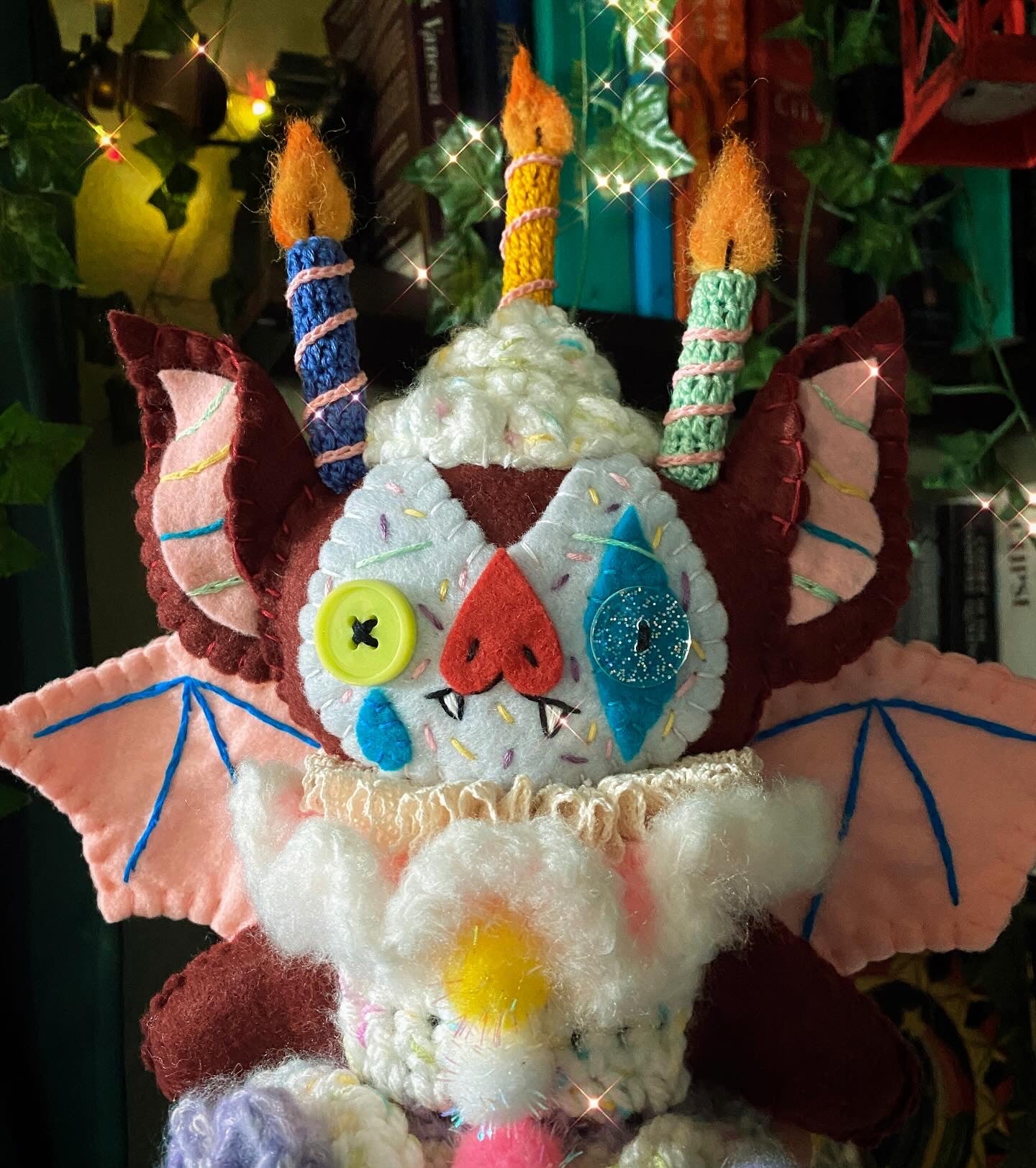 BIRTHDAY CLOWN BAT PLUSH