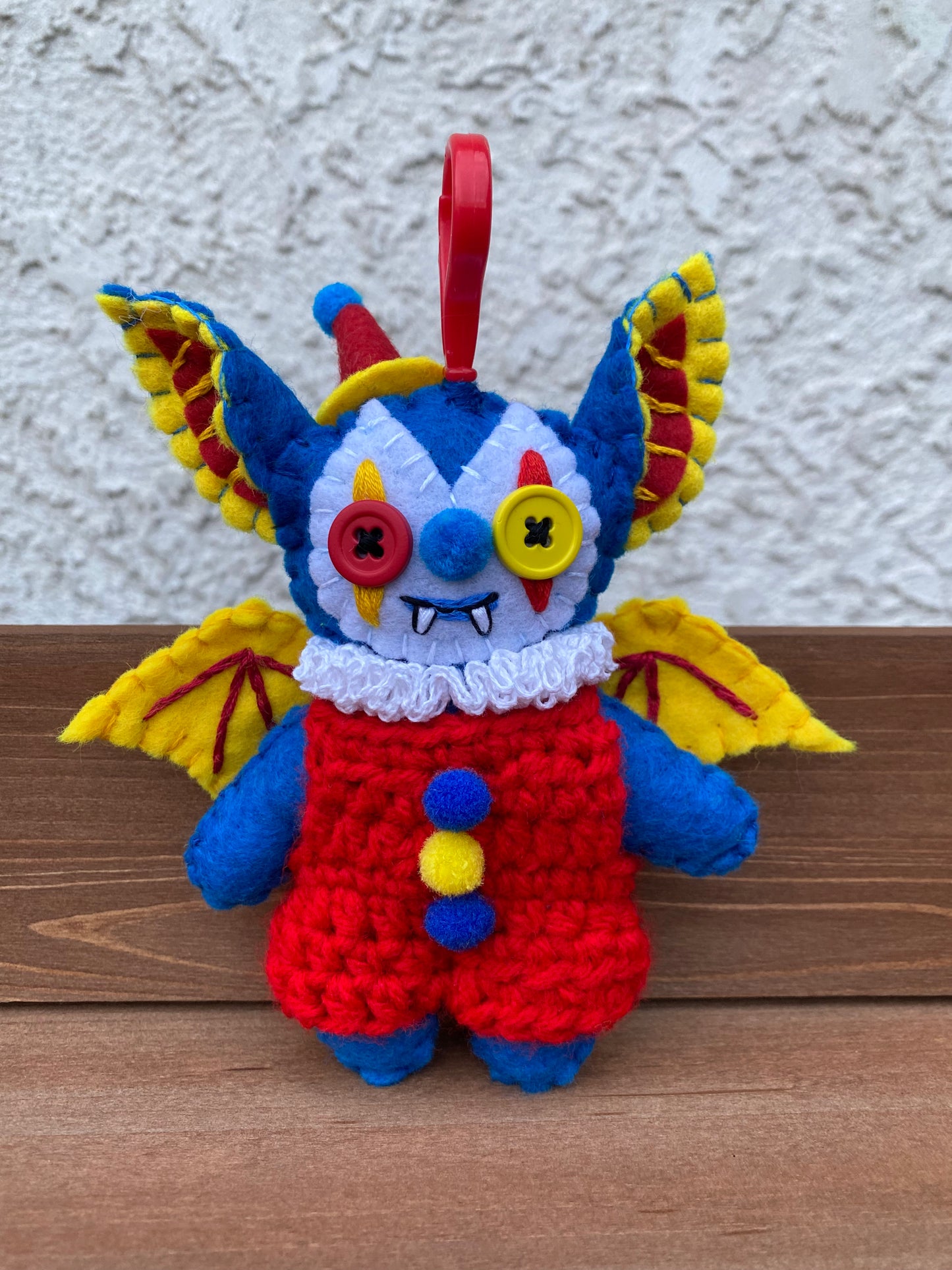 BAT BAG CLIP (blue)