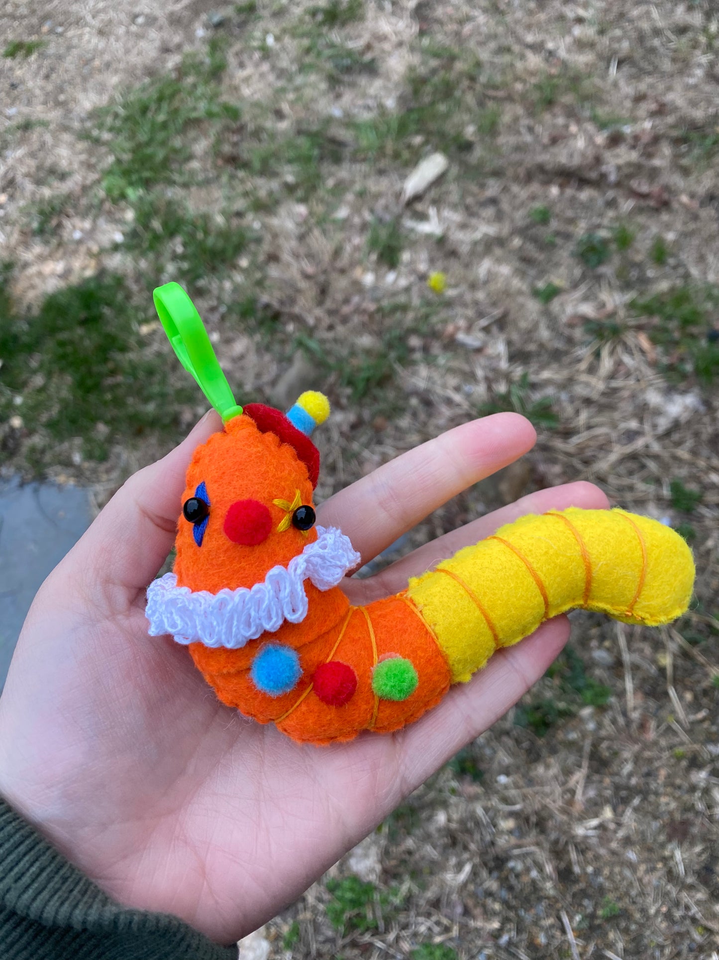 WORMY BAG CLIP (gummy)