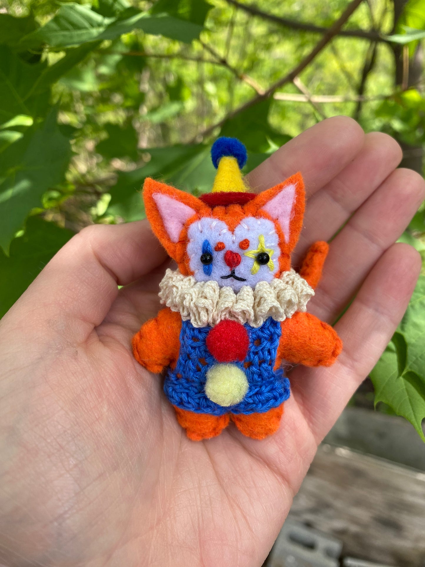POCKET CLOWN (orange cat)