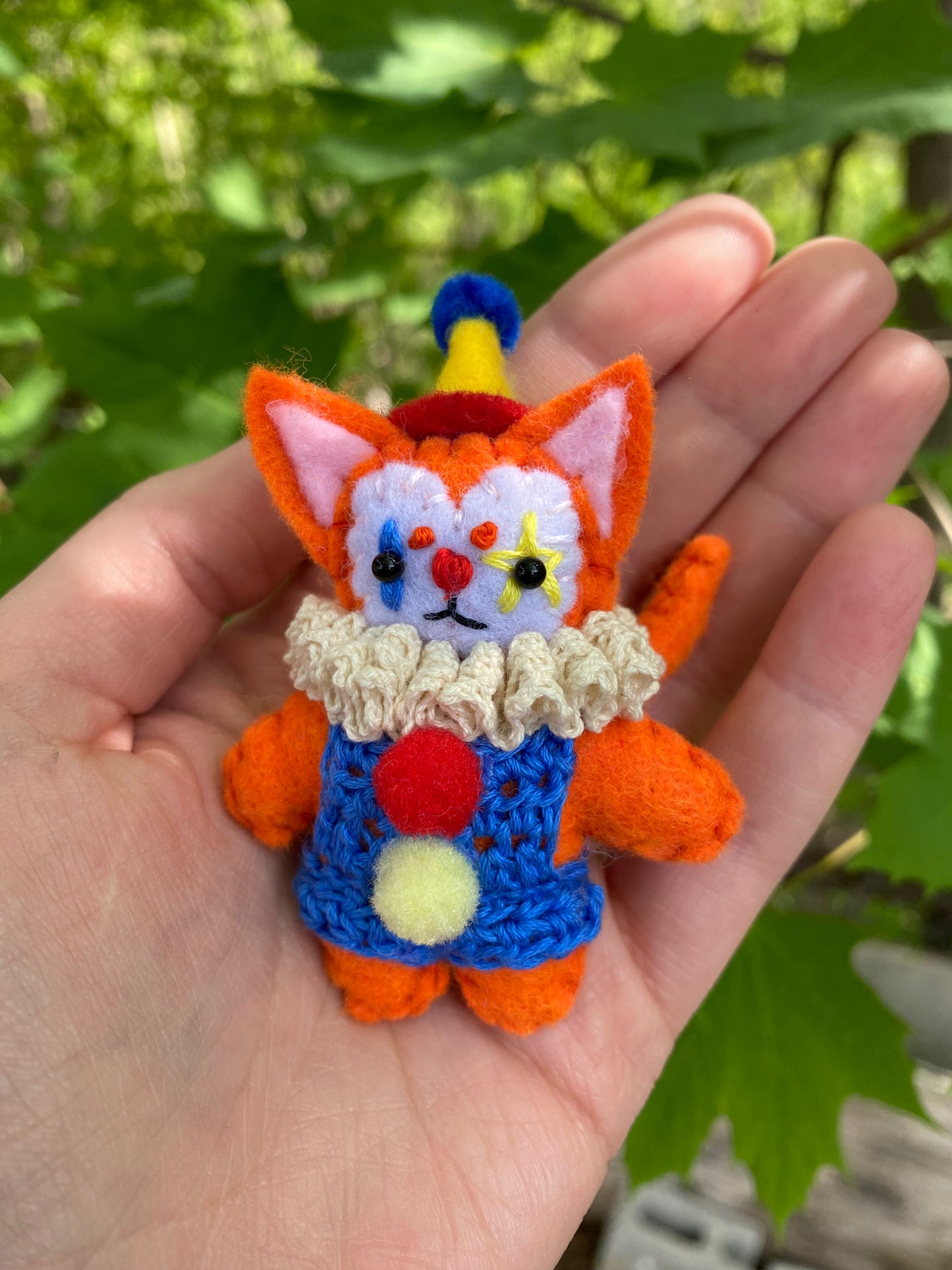 POCKET CLOWN (orange cat)