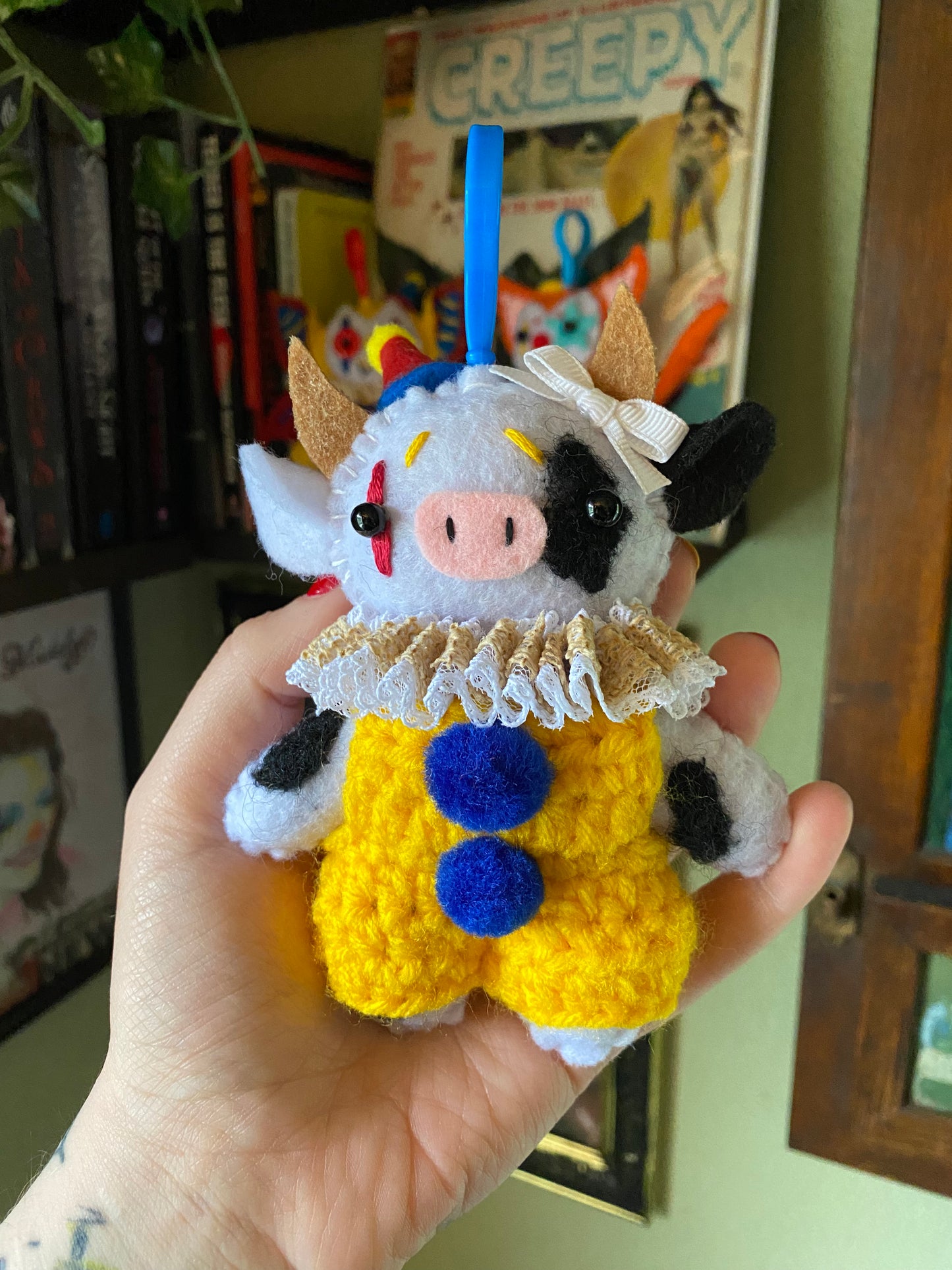 BAG CLIP (cow)