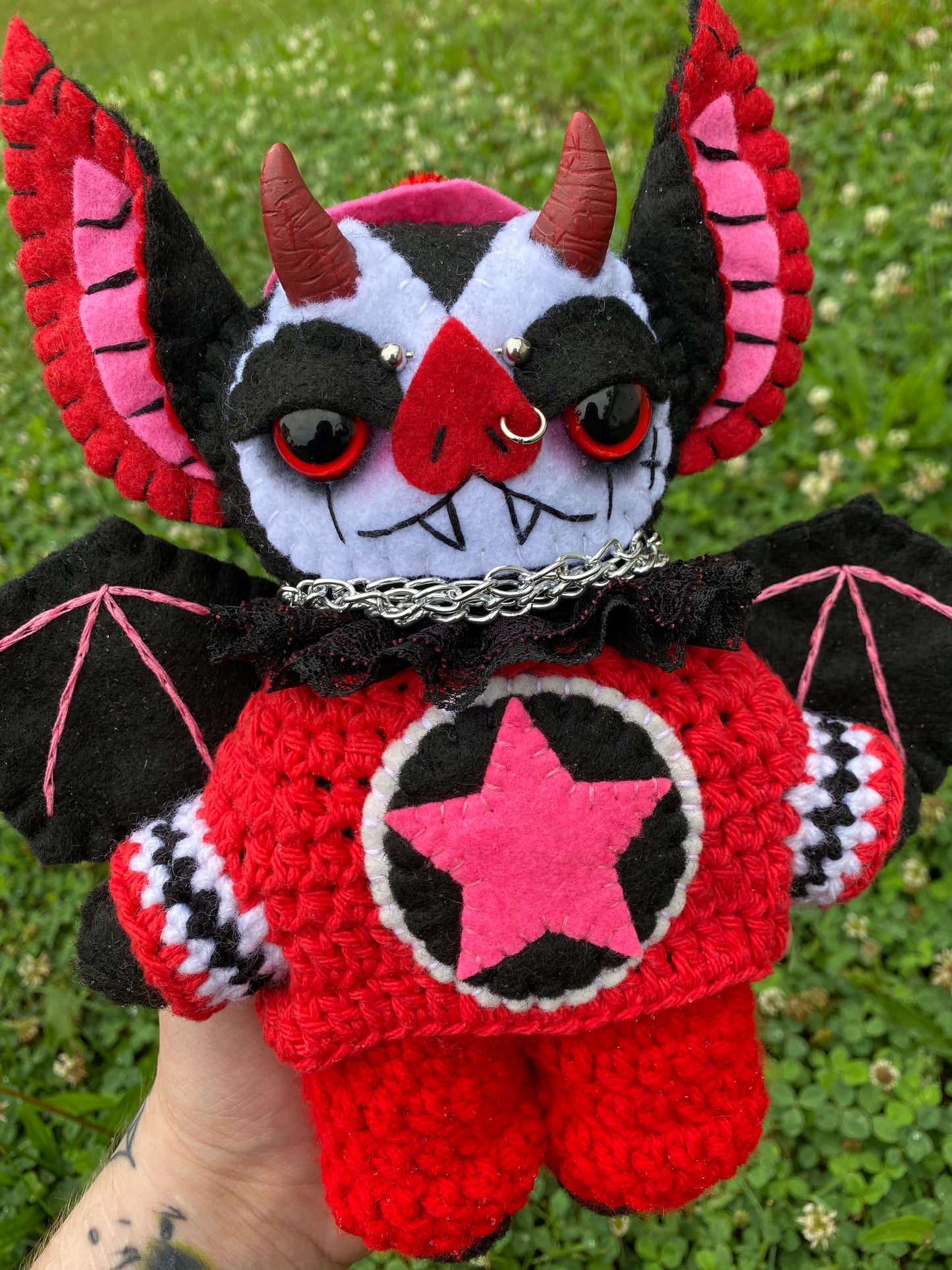 XL HELLBOY BAT PLUSH