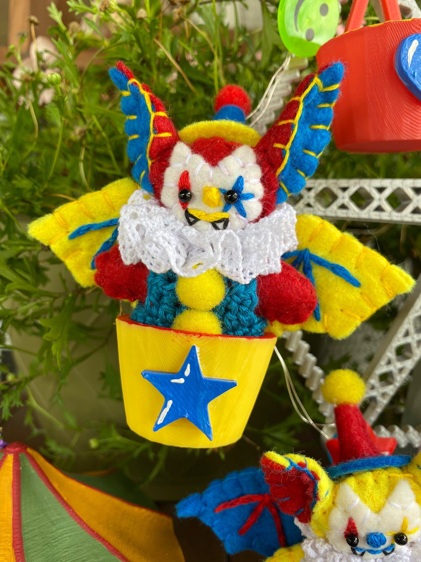 BAT POCKET CLOWN (red)