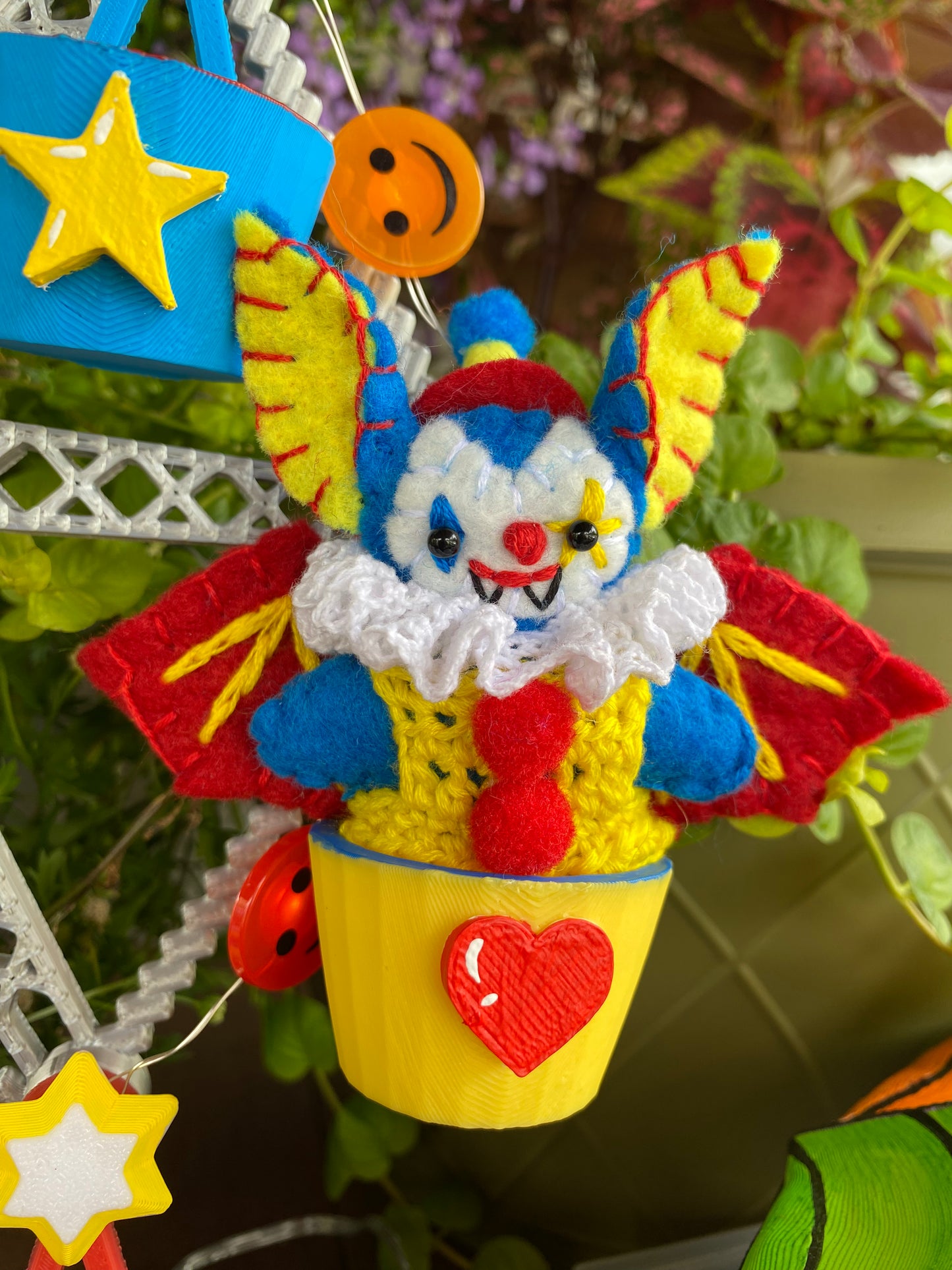 BAT POCKET CLOWN (blue)