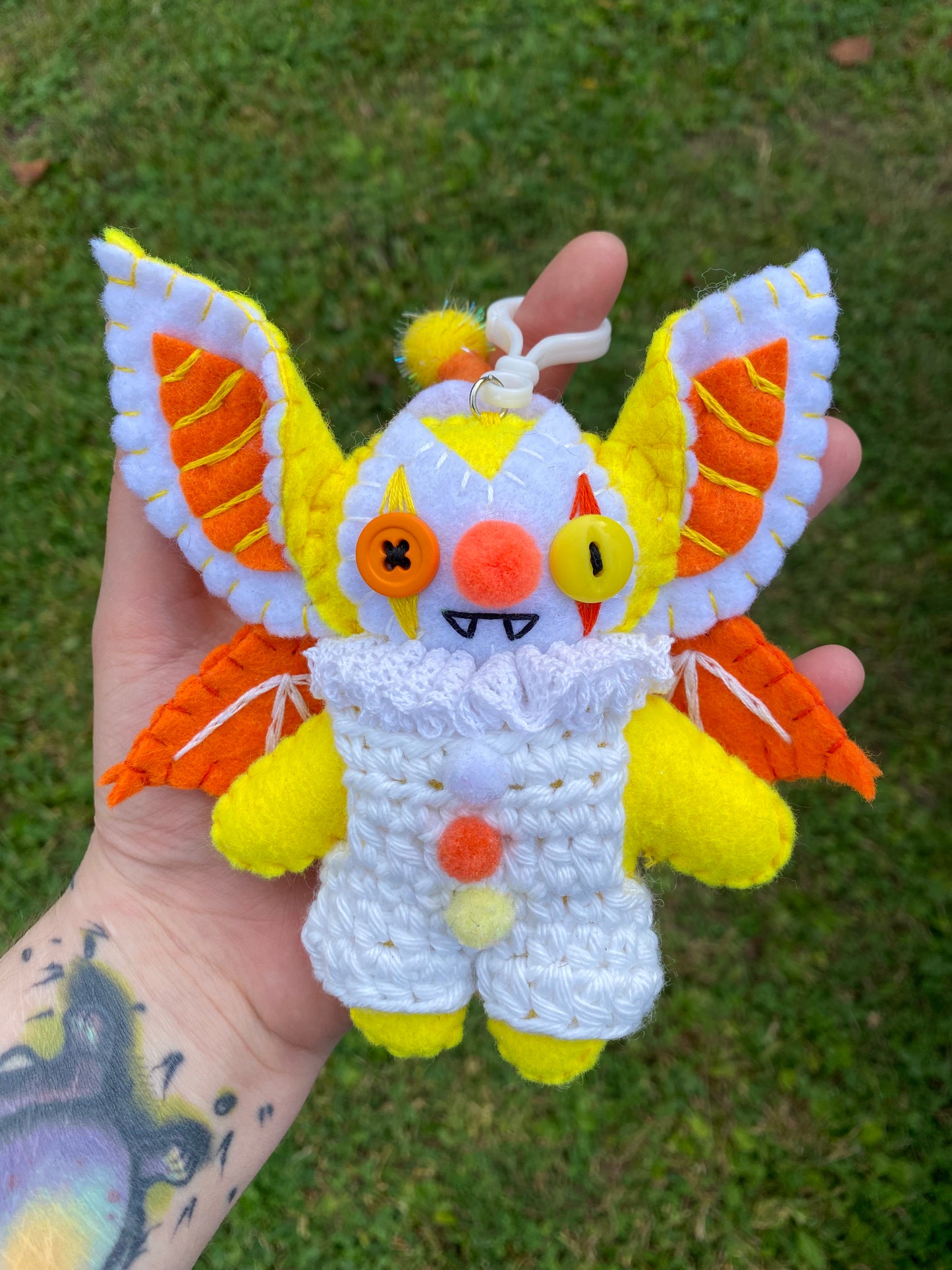 BAT BAG CLIP (yellow)