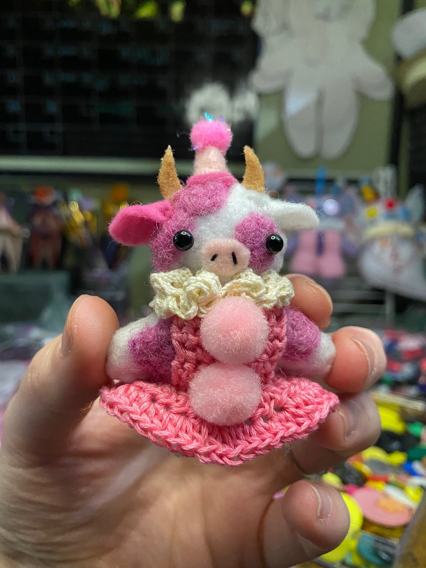 POCKET CLOWN-COW (pink)