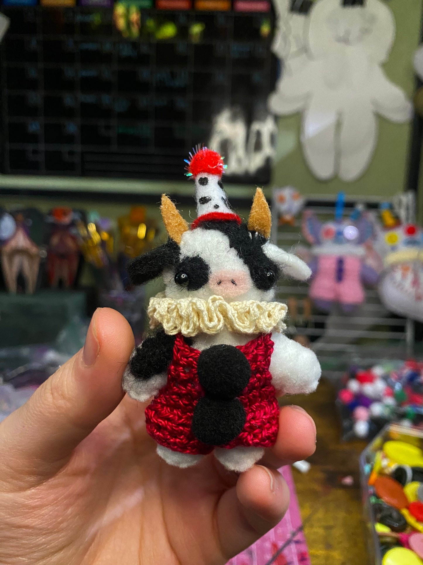 POCKET CLOWN-COW (red)