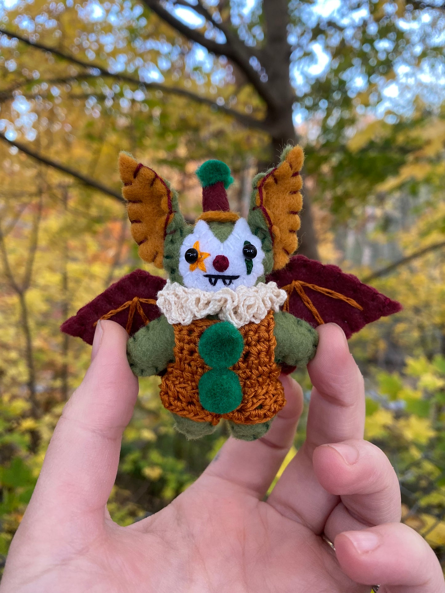 POCKET CLOWN-BAT (green)