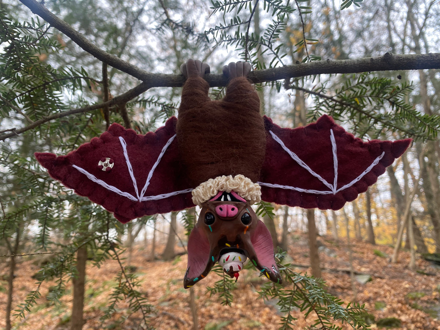 LARGE HANGING BAT-ICE CREAM SUNDAE