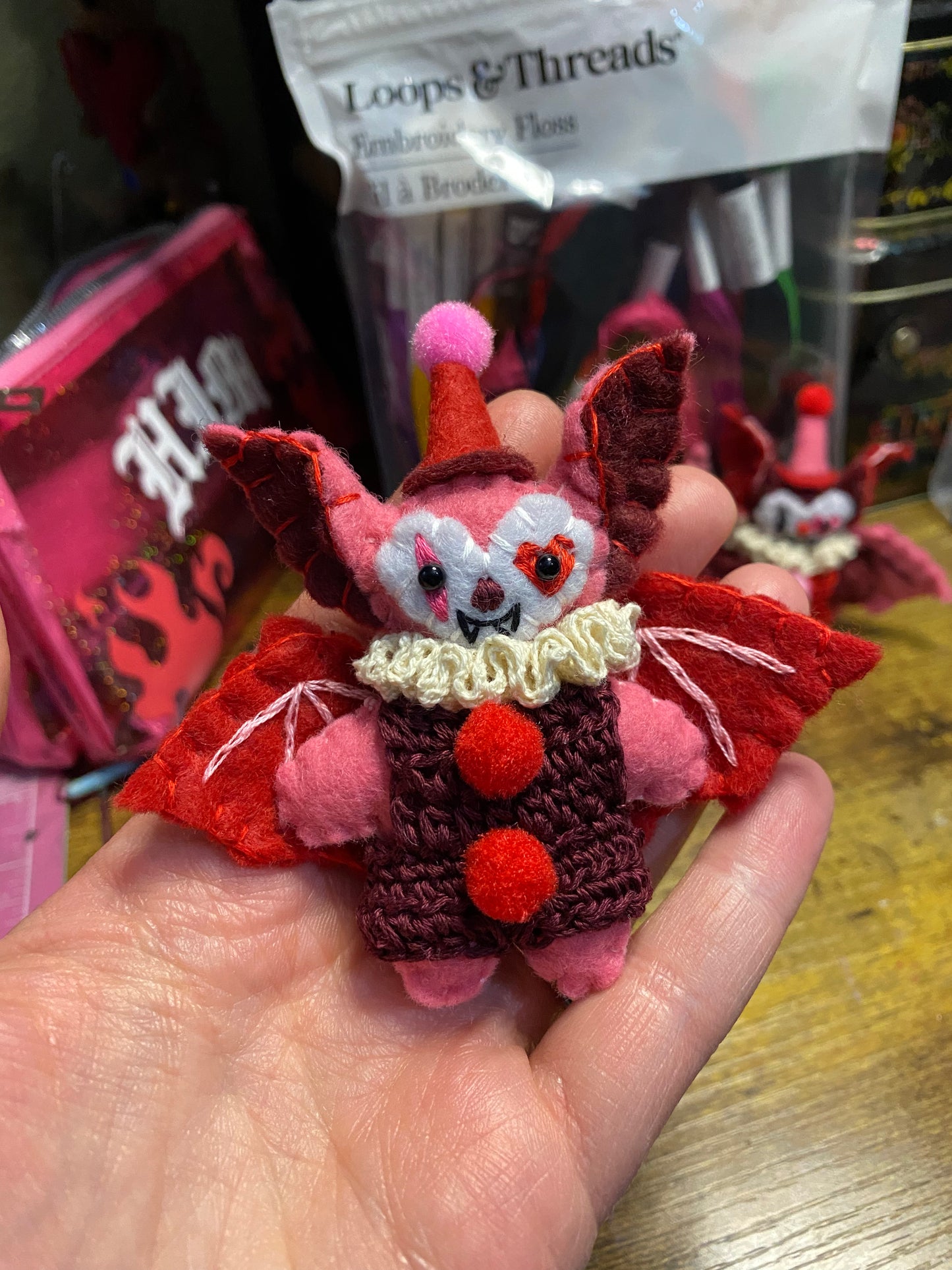 *MYSTERY* valentine pocket clowns