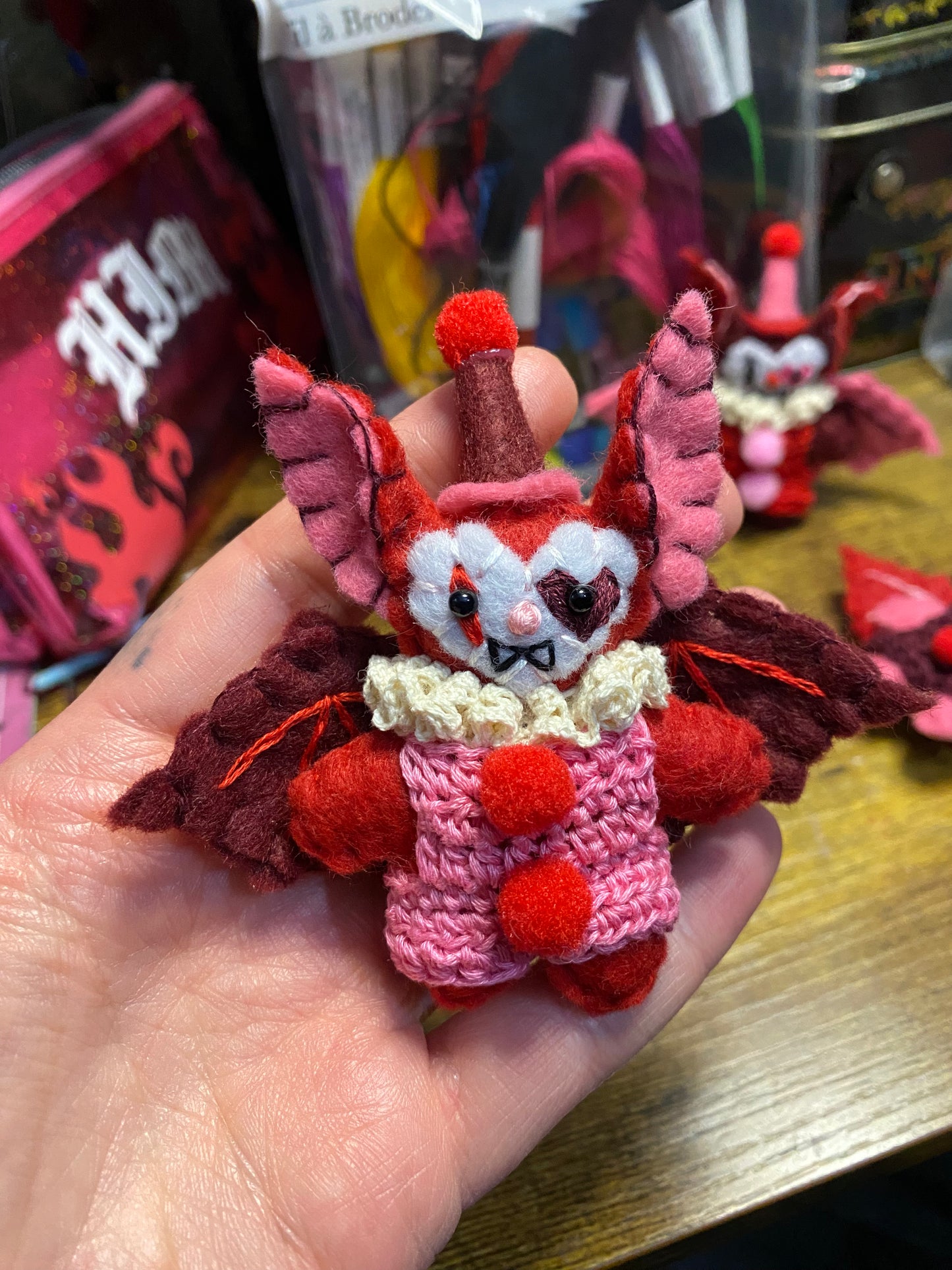 *MYSTERY* valentine pocket clowns