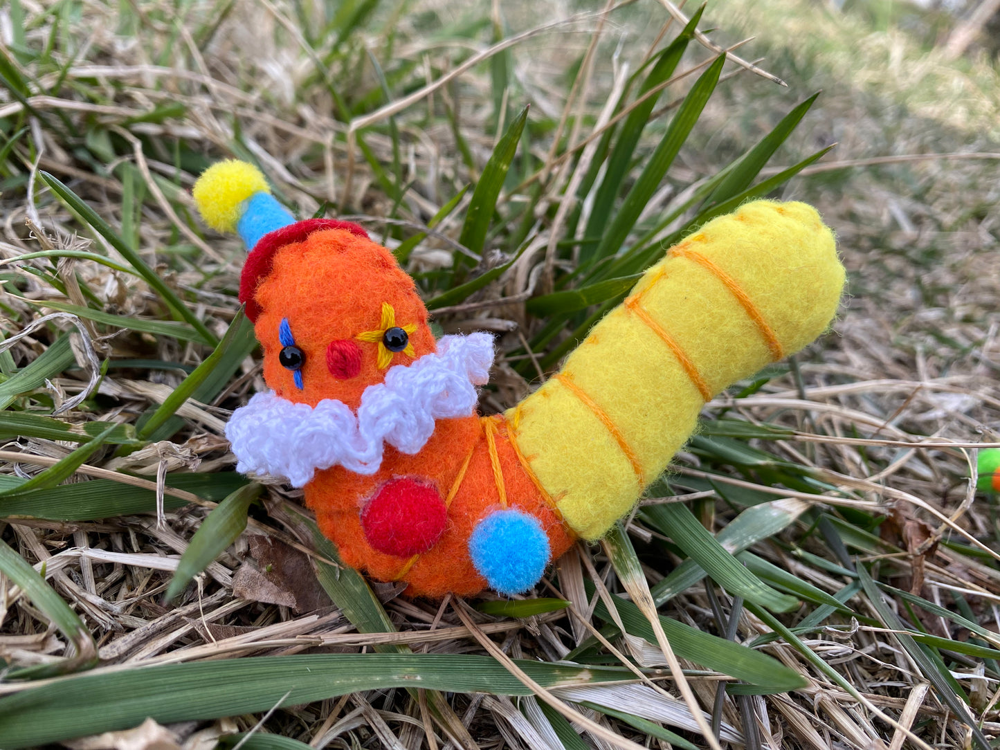GUMMY WORM (orange/yellow)
