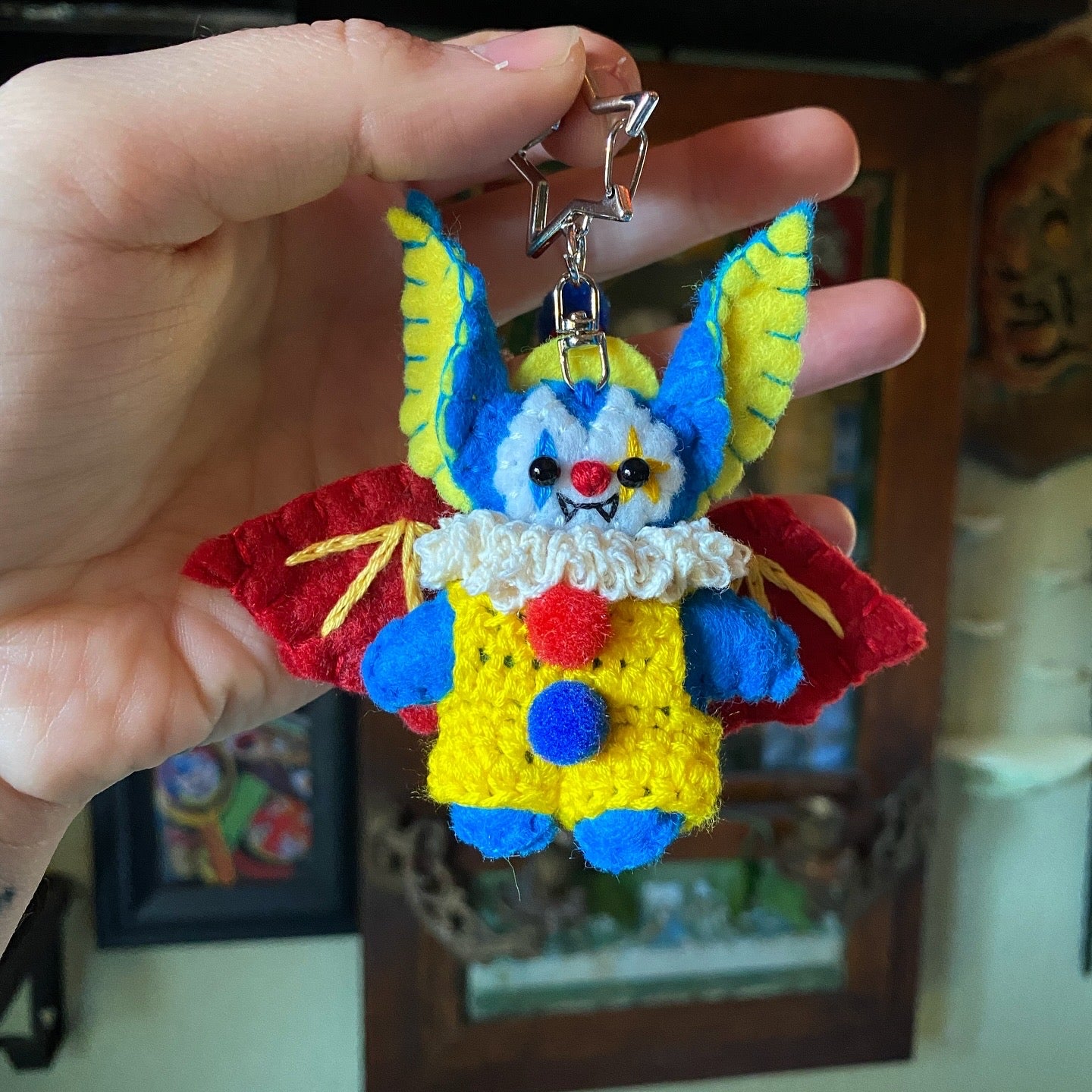 BAT POCKET CLOWN (blue)