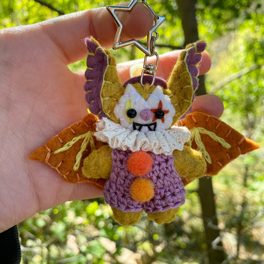 bat pocket clown clip (yellow)