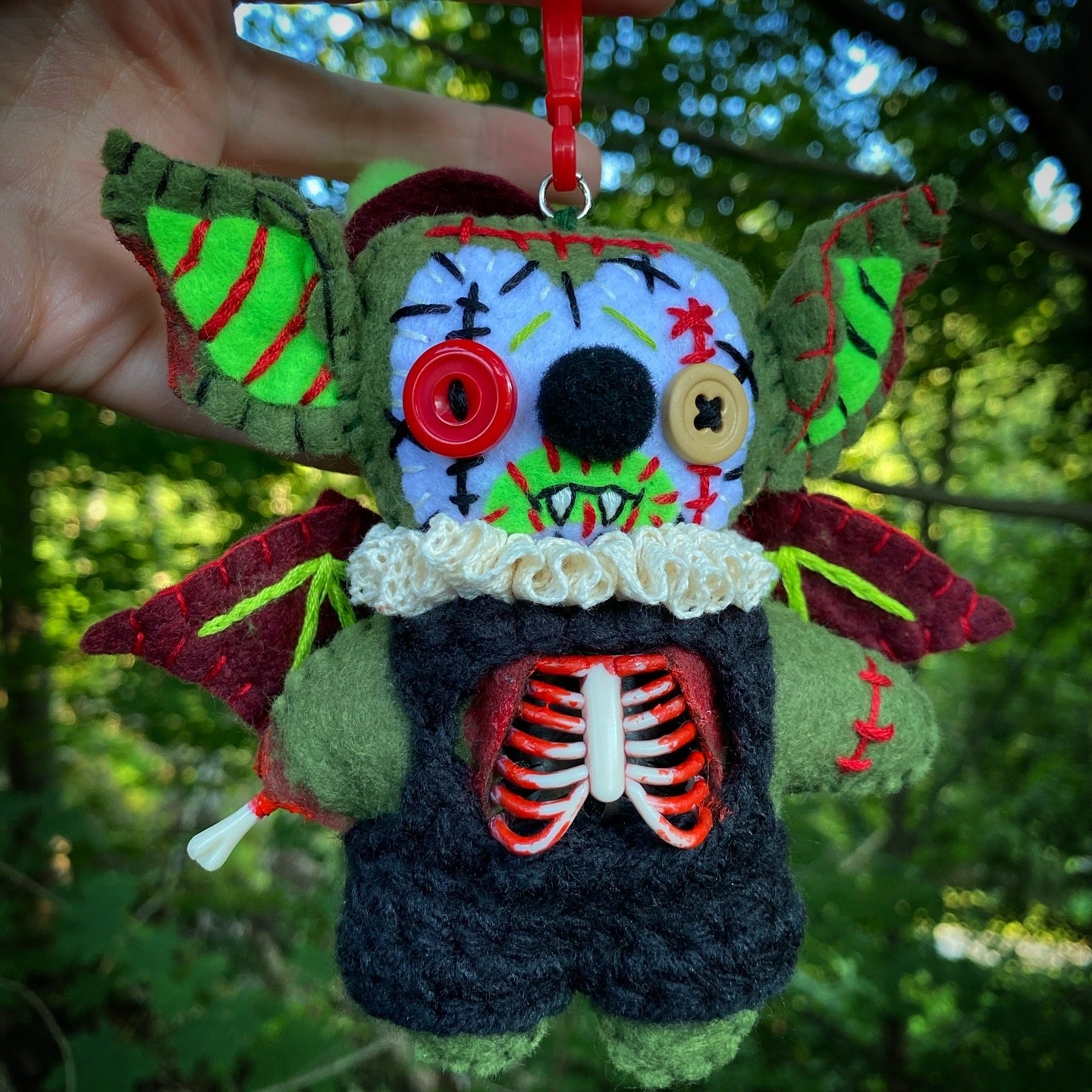 FRANKENCLOWN BAG CLIP