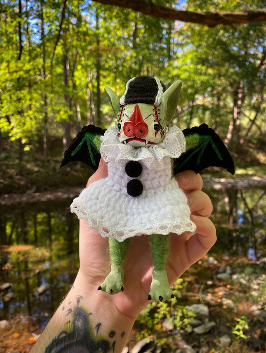 Clownenstein's Bride Art doll