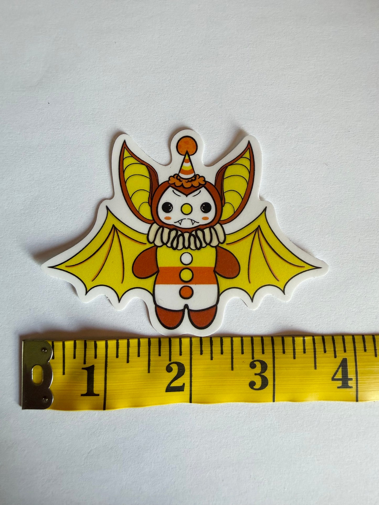 CANY CORN CLOWN BAT VINYL STICKER