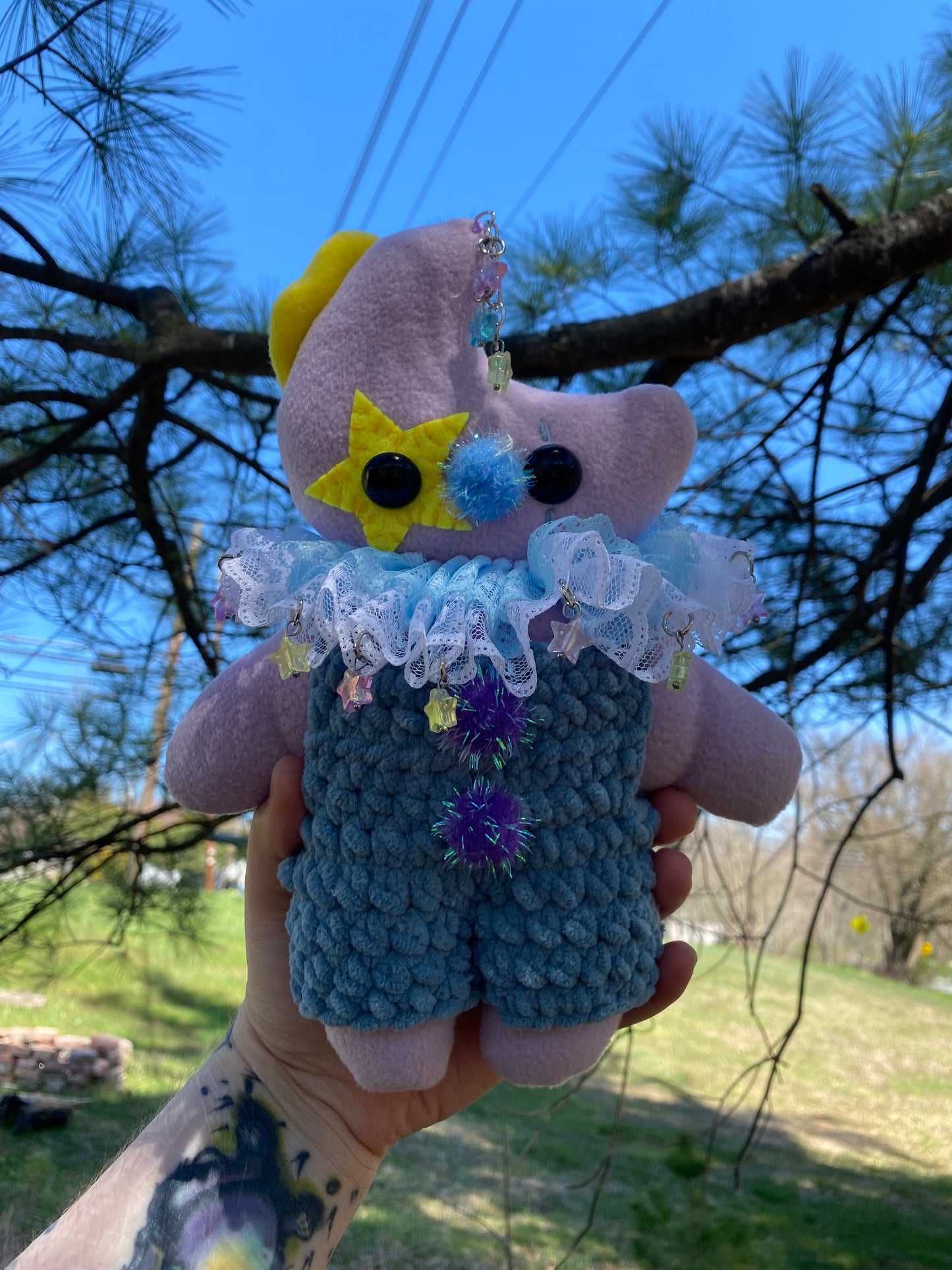 XL CLOWN MOON PLUSH