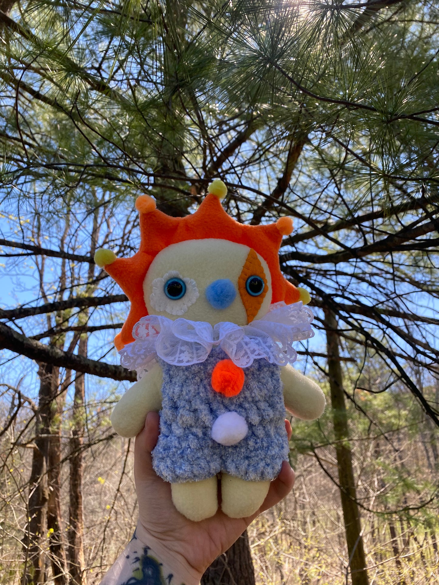 XL CLOWN SUN PLUSH