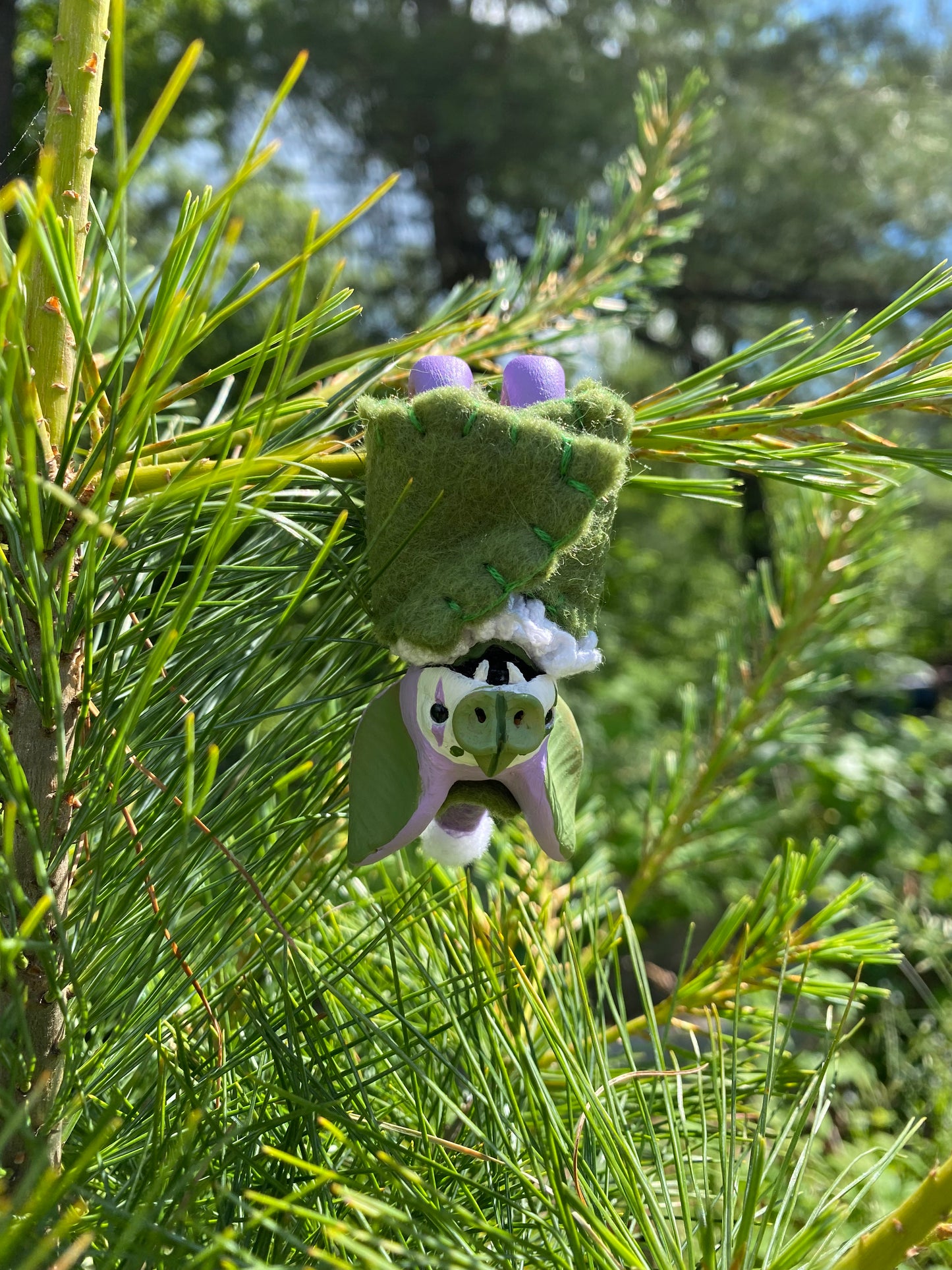 MINI HANGING PRIDE BAT (genderqueer pride)