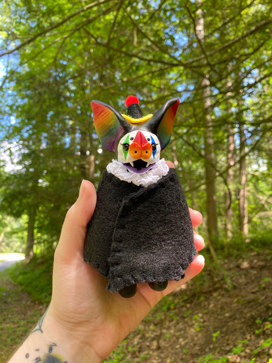 LARGE HANGING PRIDE BAT (rainbow)