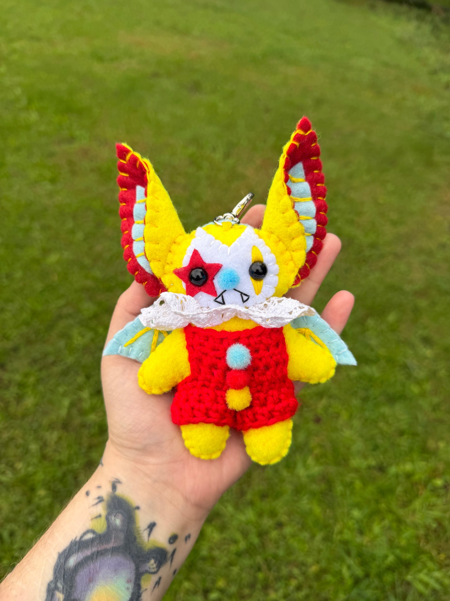 BAT BAG CLIP (yellow)