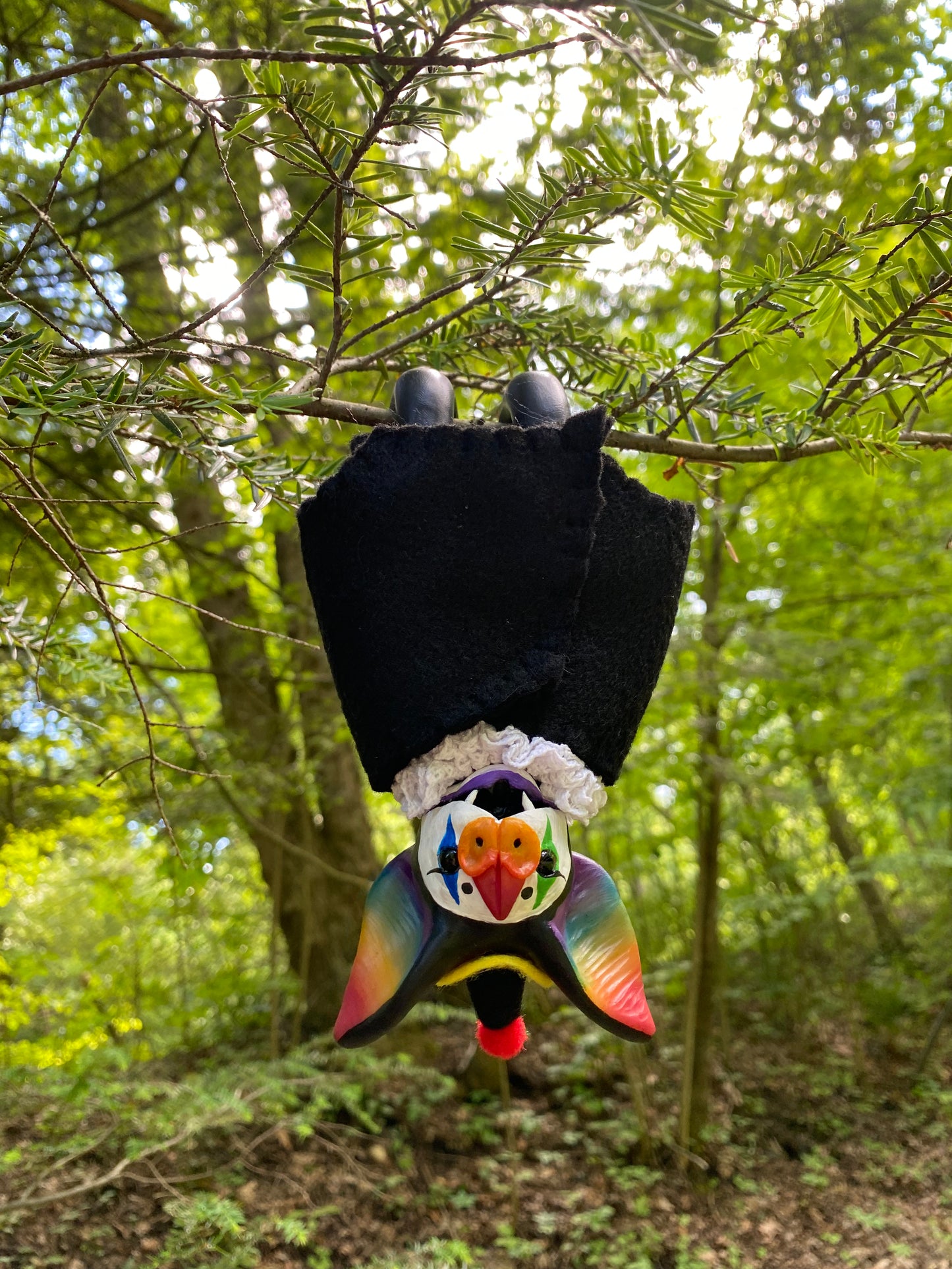 LARGE HANGING PRIDE BAT (rainbow)