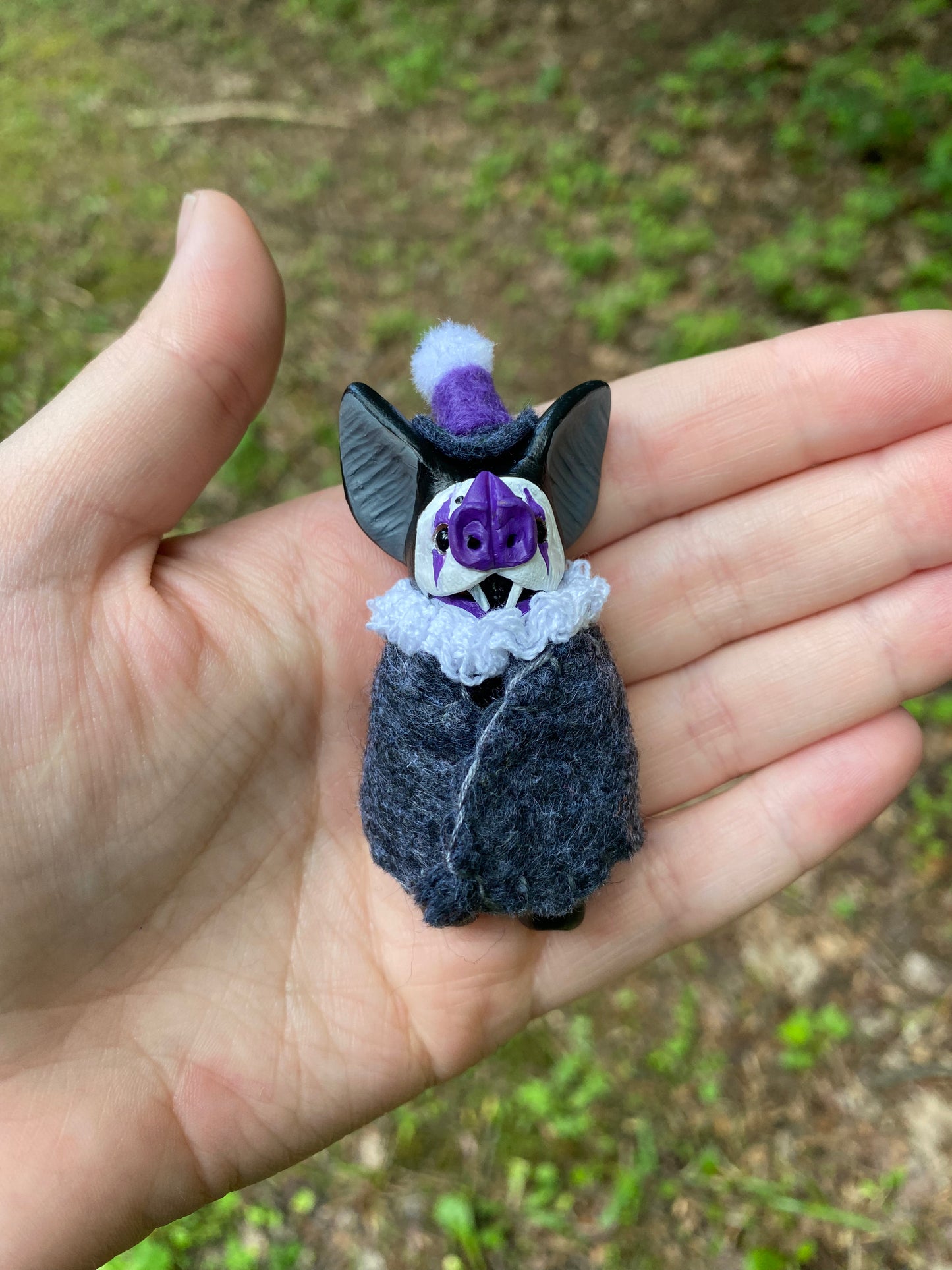 MINI HANGING PRIDE BAT (ace pride)