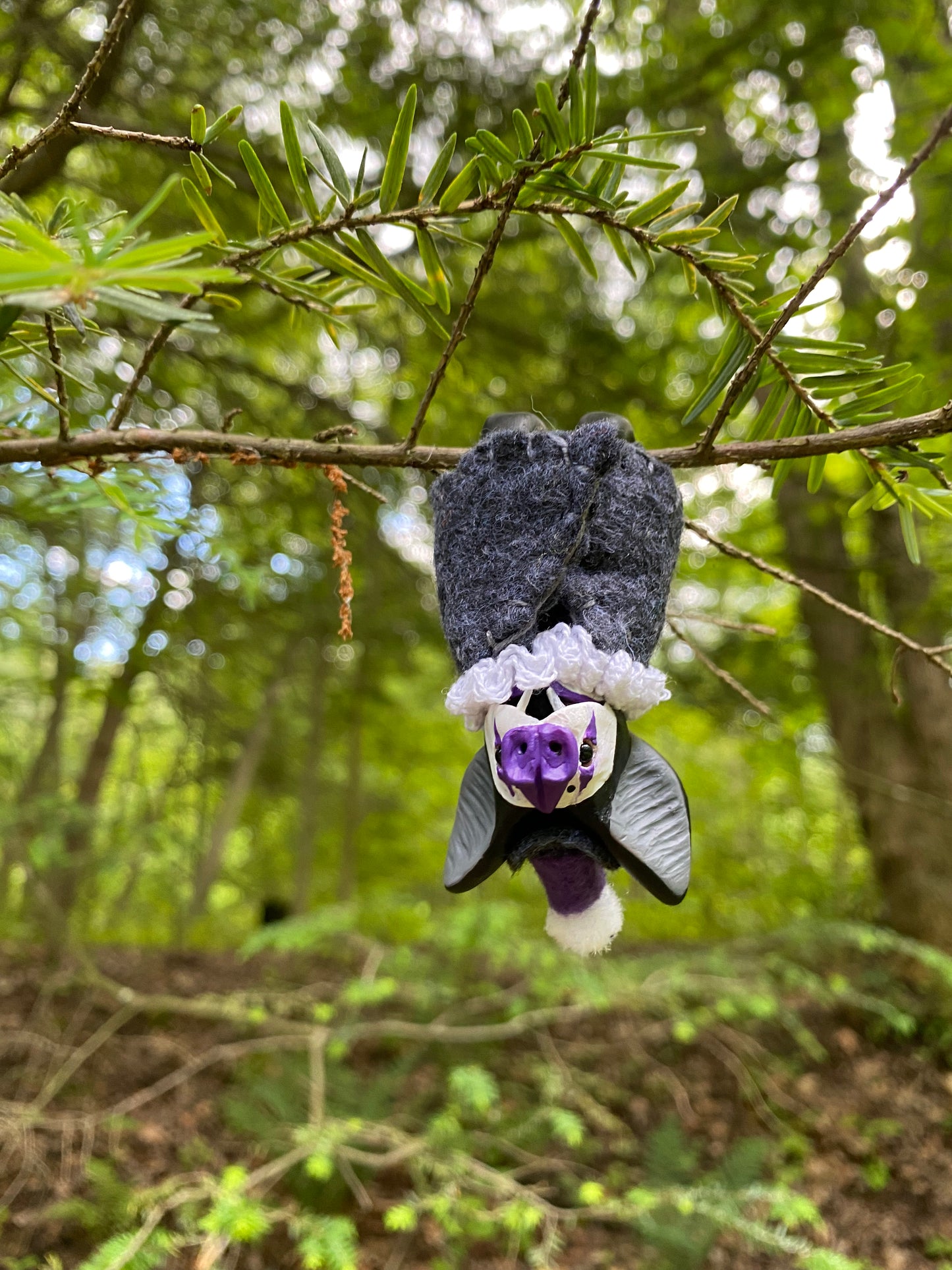 MINI HANGING PRIDE BAT (ace pride)