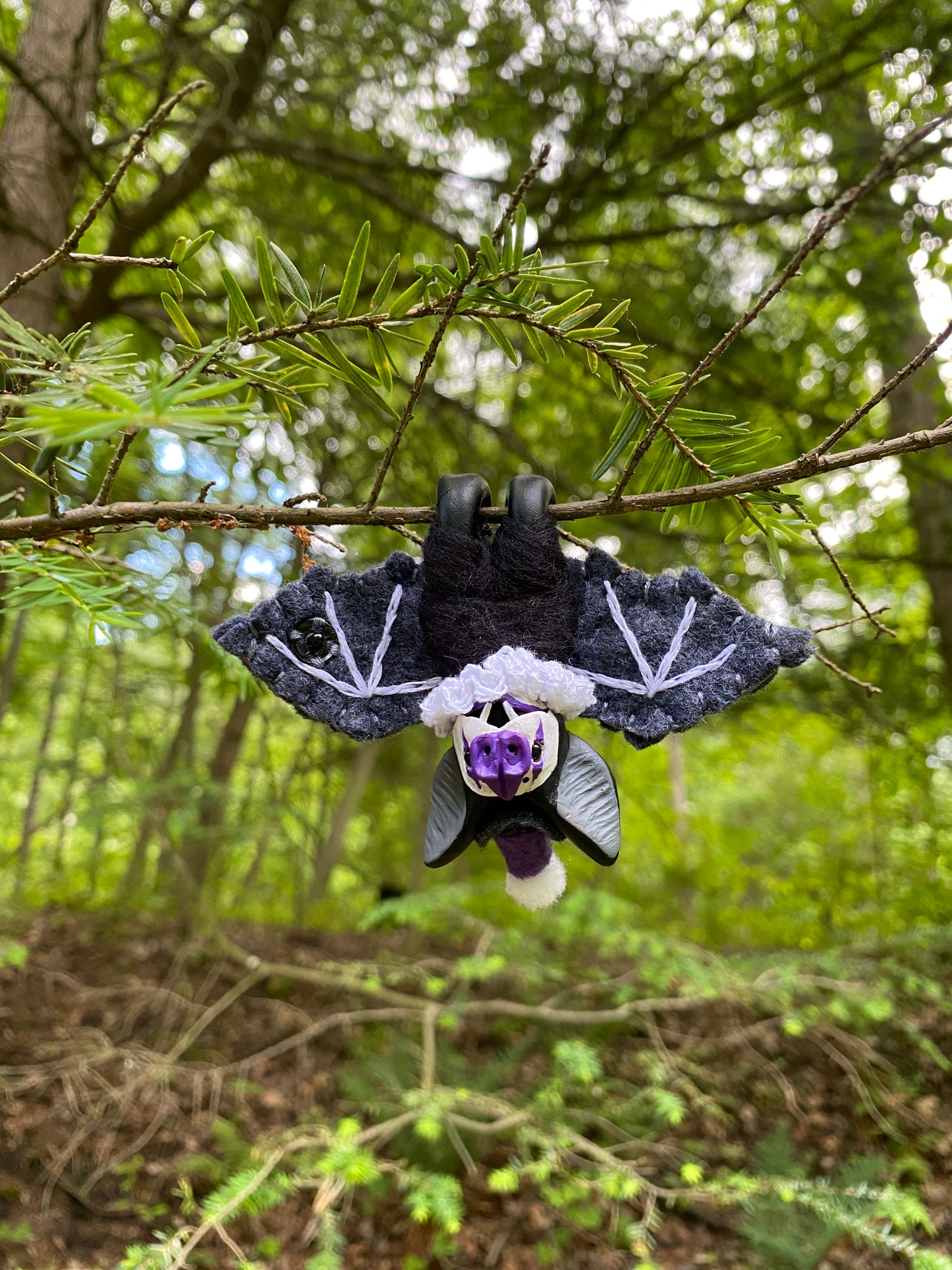 MINI HANGING PRIDE BAT (ace pride)