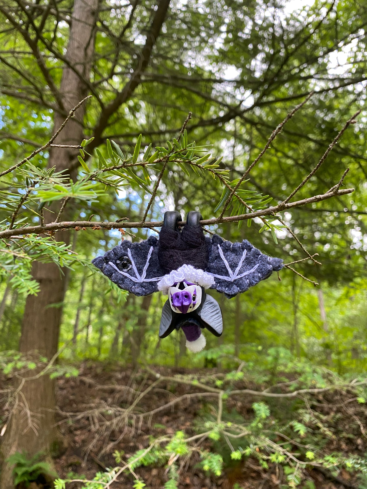 MINI HANGING PRIDE BAT (ace pride)