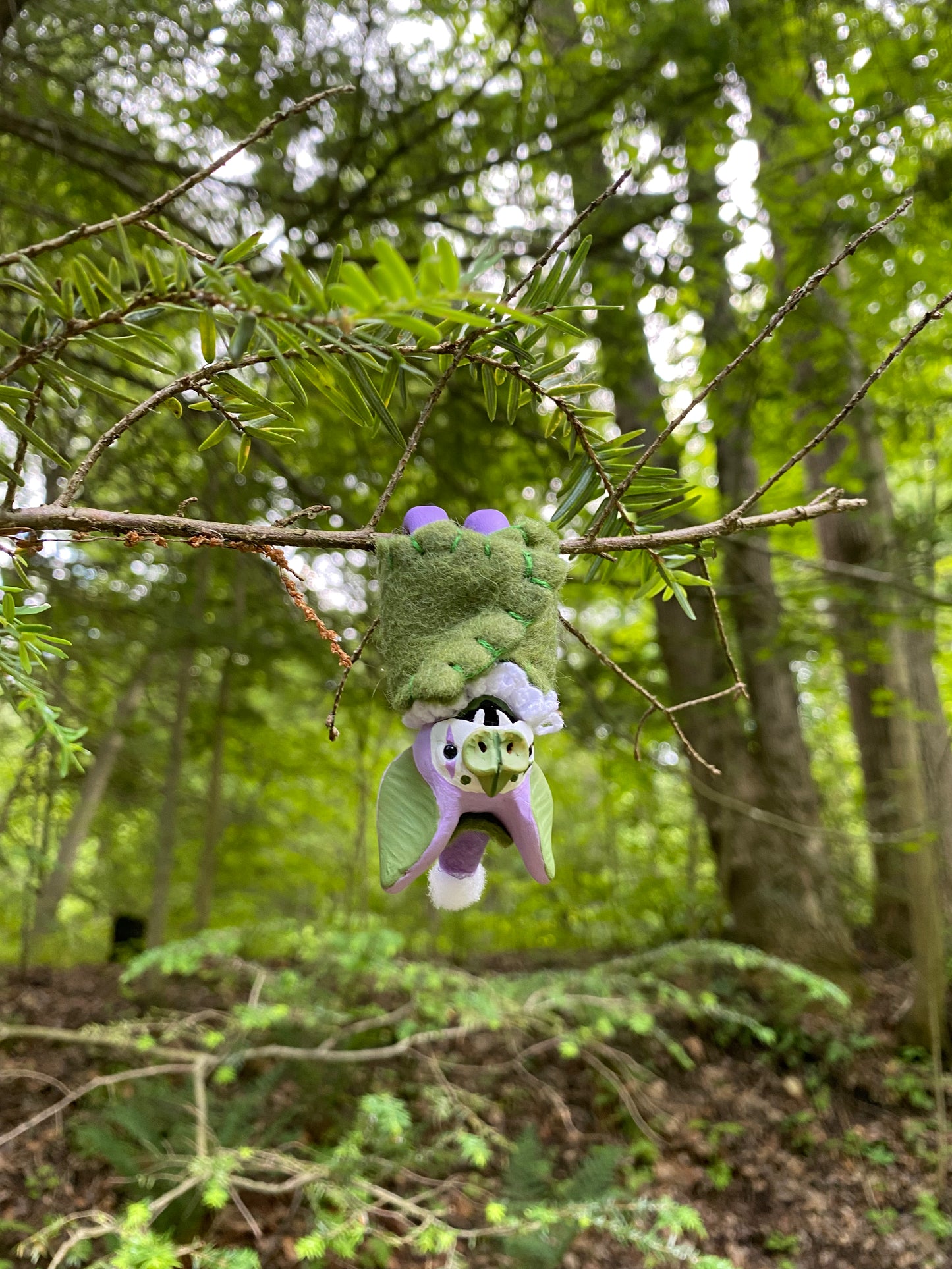 MINI HANGING PRIDE BAT (genderqueer pride)