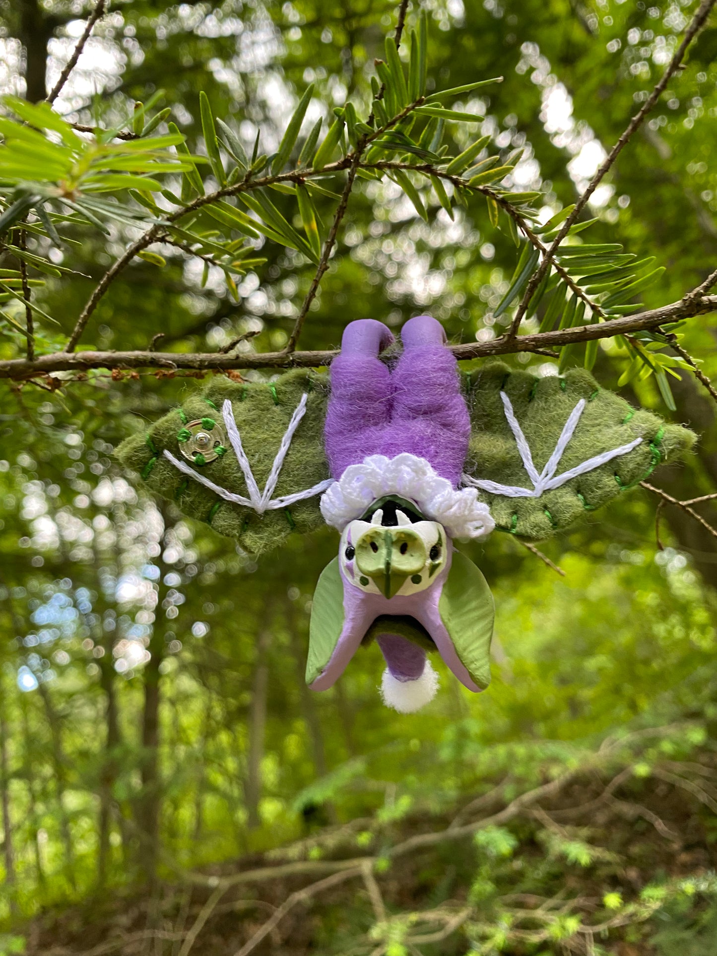 MINI HANGING PRIDE BAT (genderqueer pride)