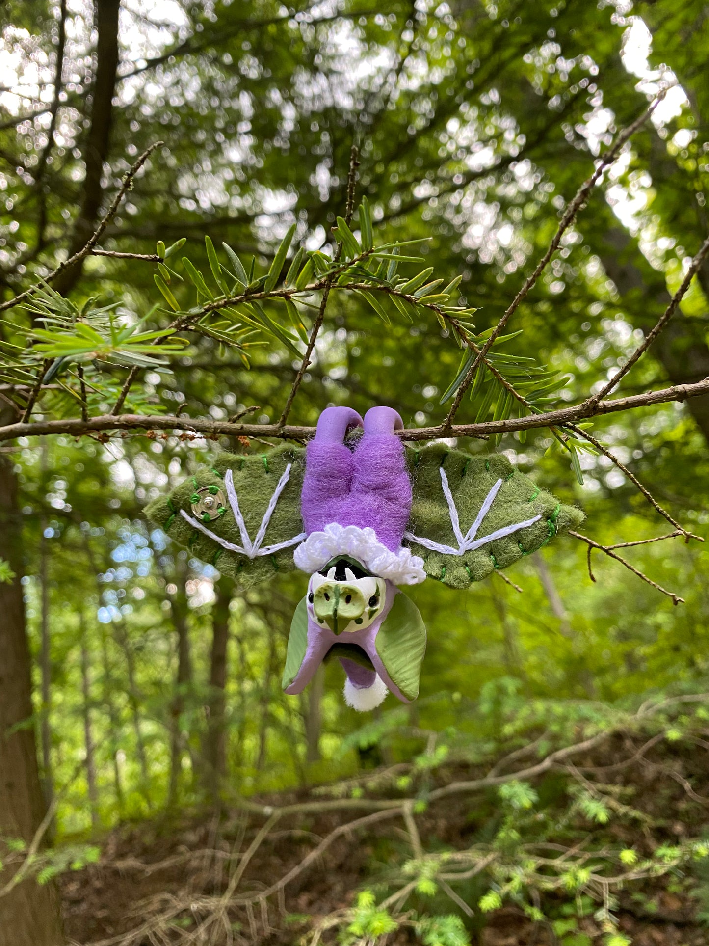 MINI HANGING PRIDE BAT (genderqueer pride)