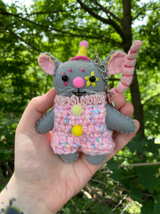 CIRCUS RAT BAG CLIP (grey)