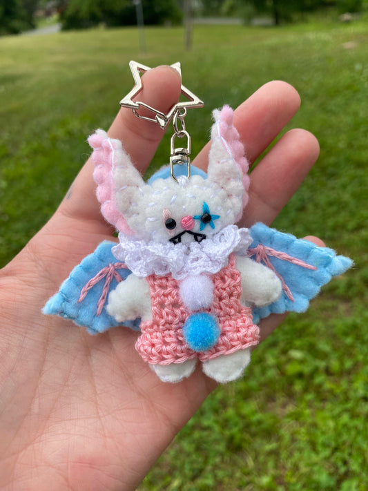 PRIDE BAT POCKET CLOWN CLIP (trans)