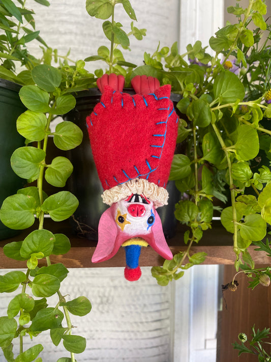 HANGING BAT (red)