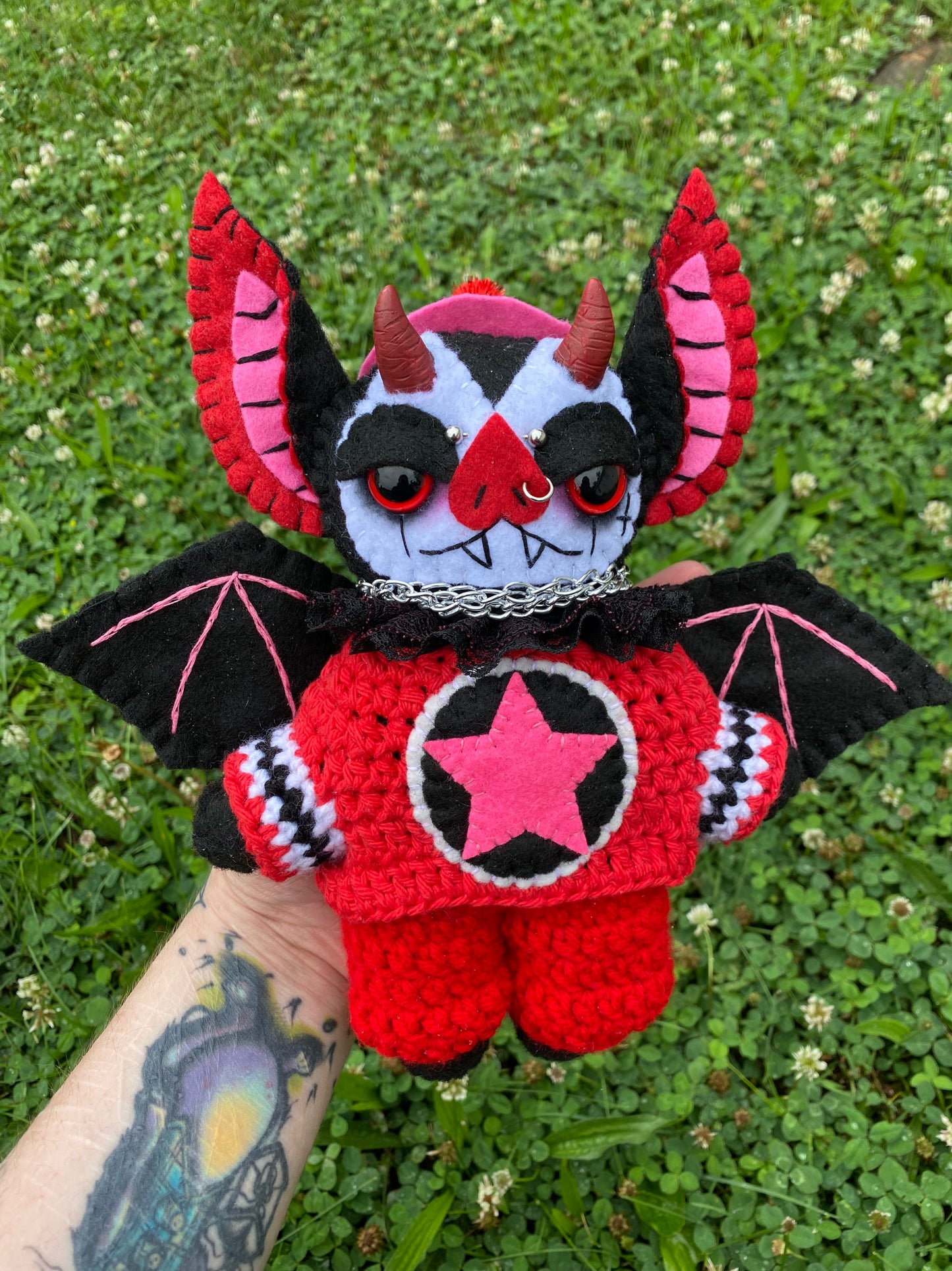 XL HELLBOY BAT PLUSH