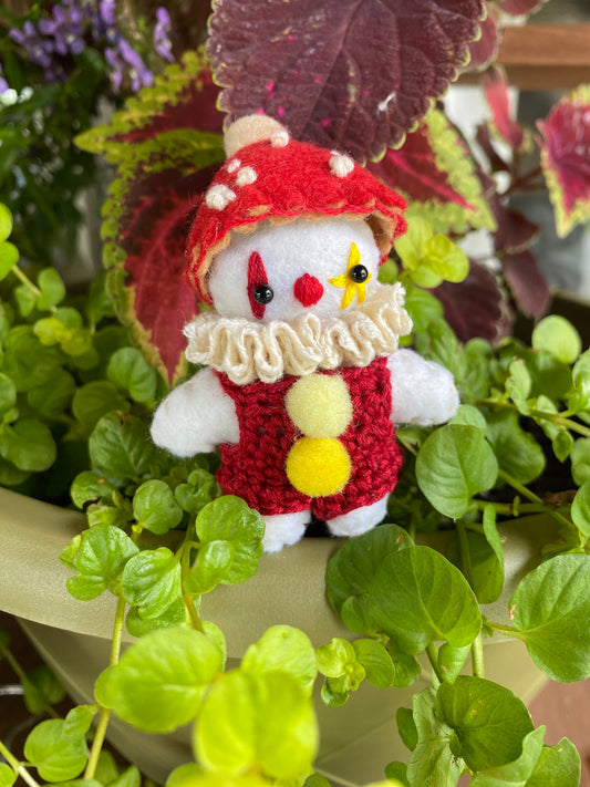 MUSHROOM POCKET CLOWN (red)
