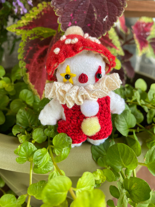 mushroom pocket clown (RED)