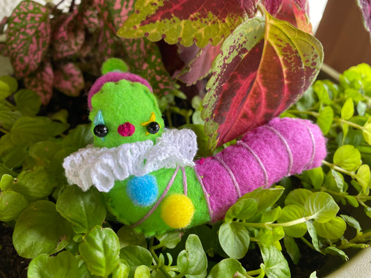 GUMMY WORM POCKET CLOWN (green/purple)