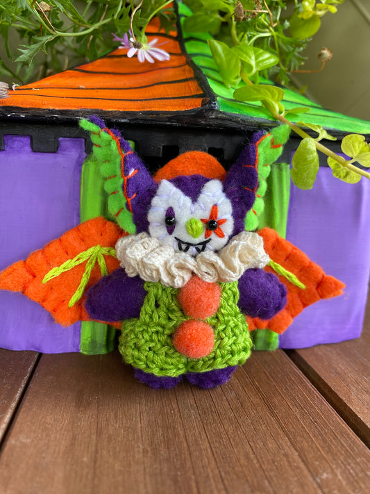 BAT POCKET CLOWN (purple)
