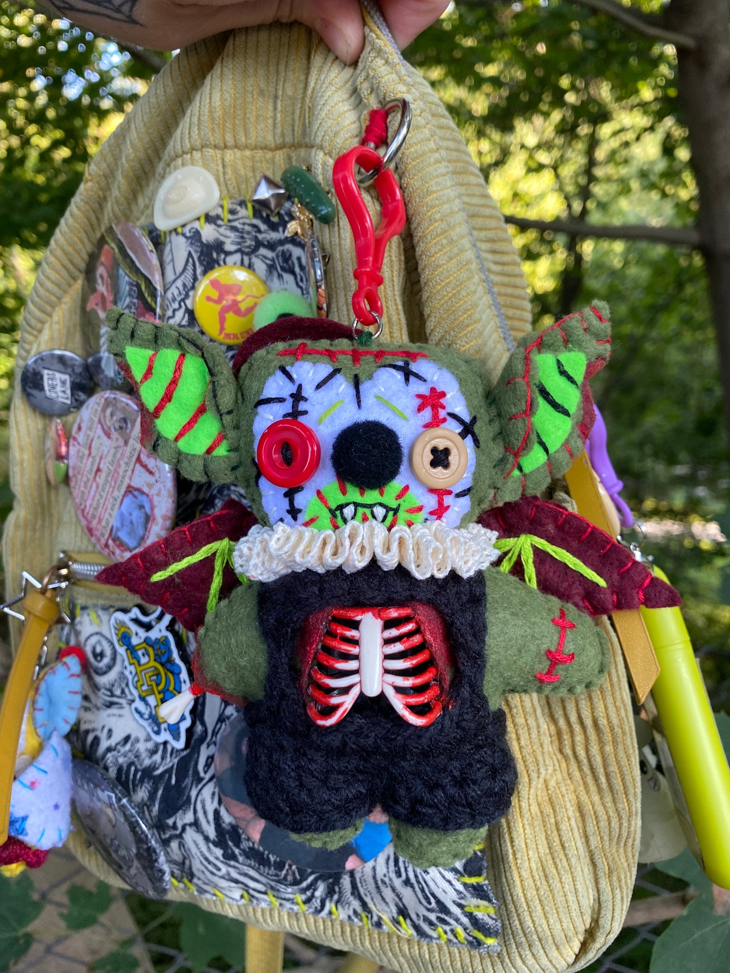 FRANKENCLOWN BAG CLIP