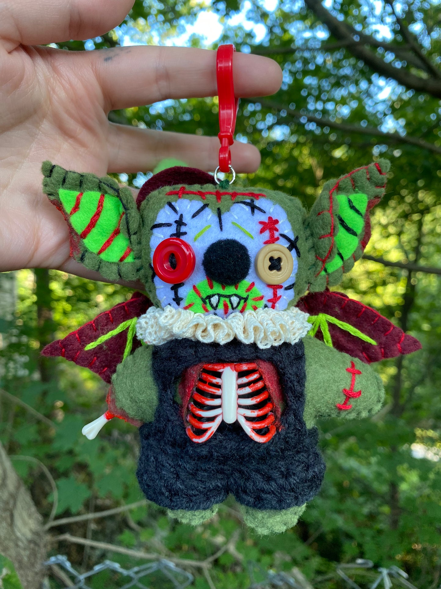 FRANKENCLOWN BAG CLIP