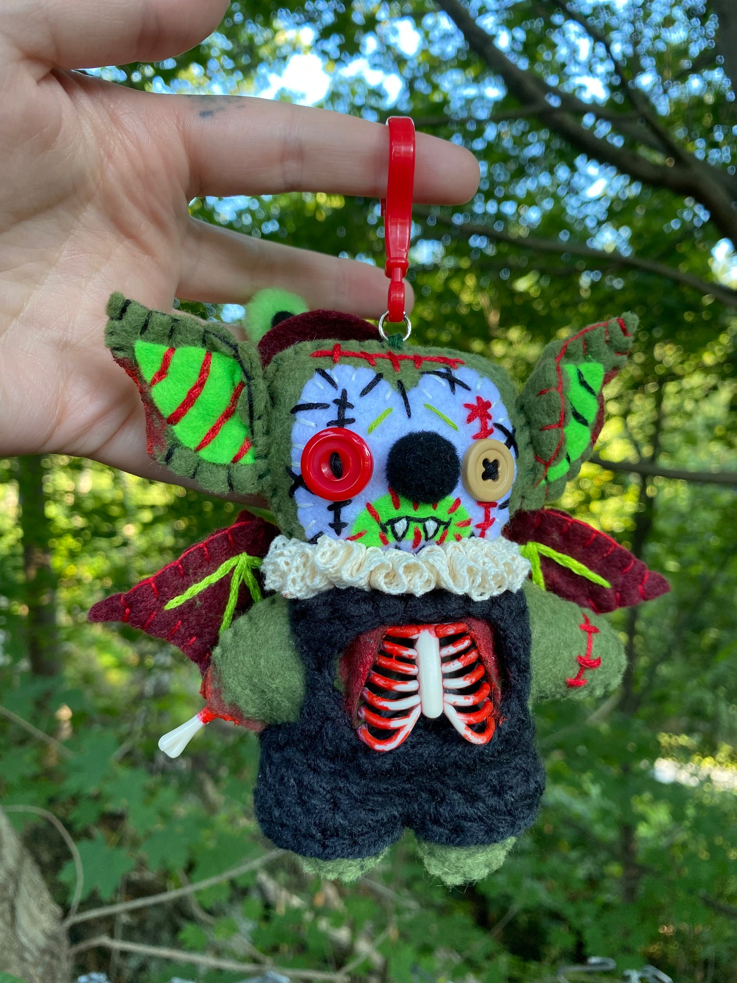 FRANKENCLOWN BAG CLIP