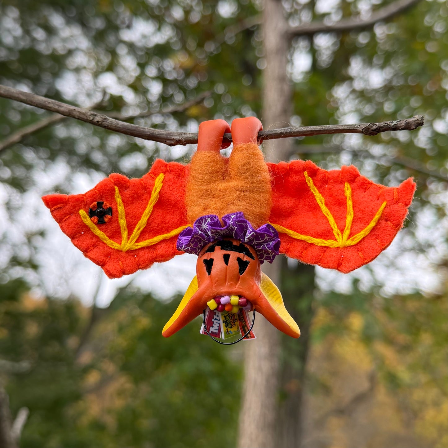 CANDY BUCKET HANGING BAT