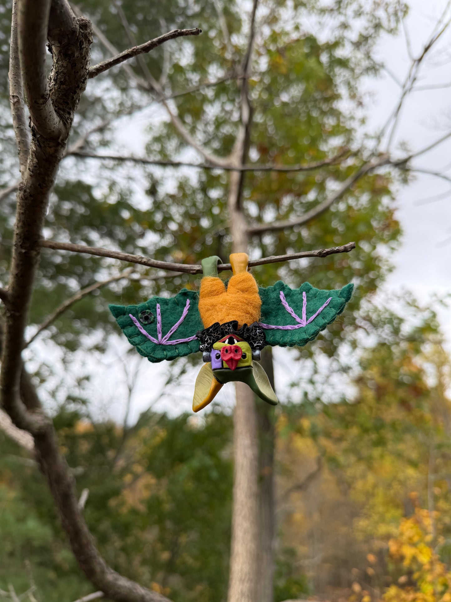 FRANKENSTEIN'S CREATURE HANGING BAT