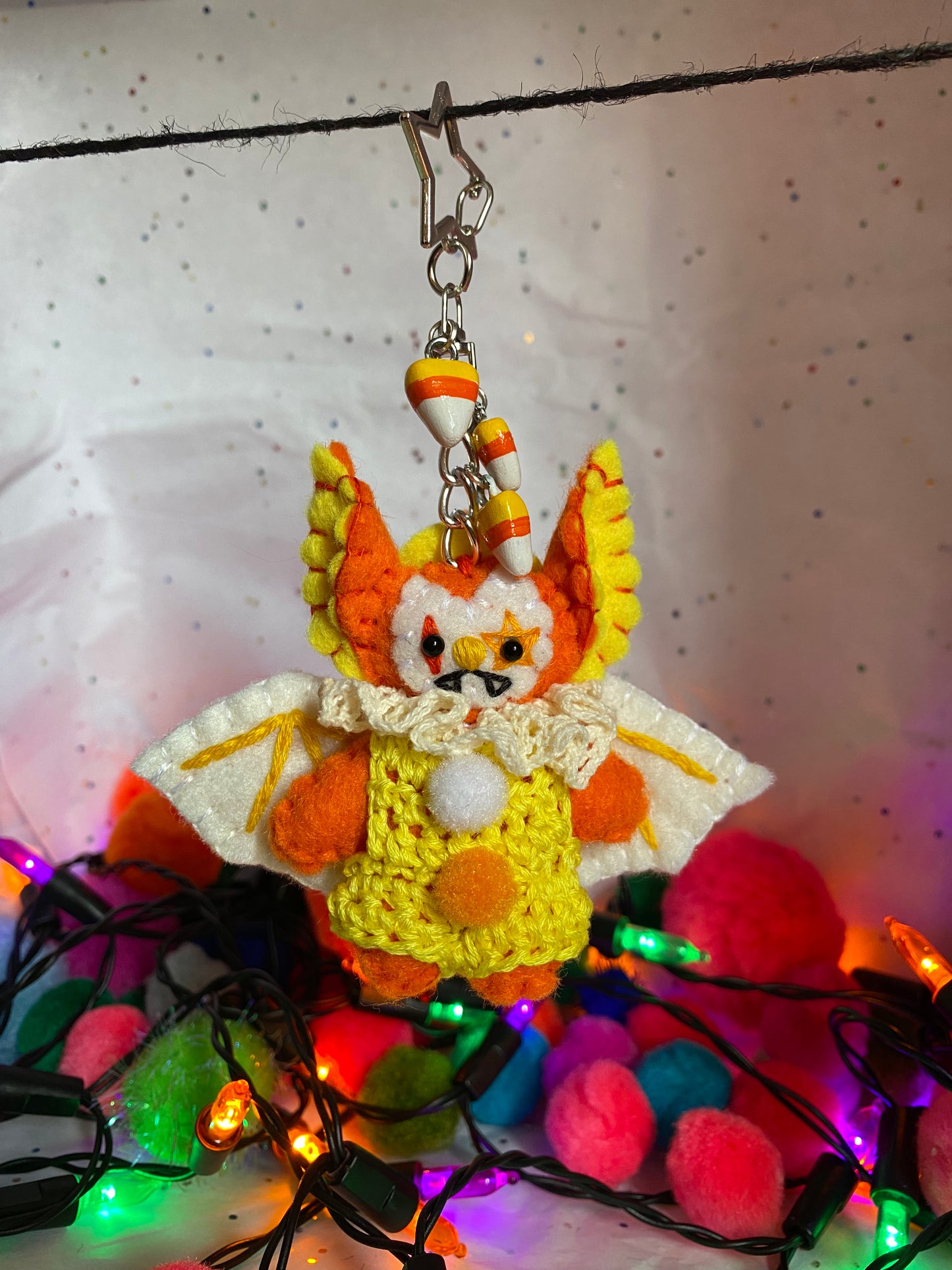 CANDY CORN CLOWN SOUP